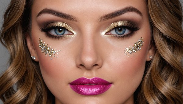 Comment créer un maquillage de fête éblouissant et scintillant