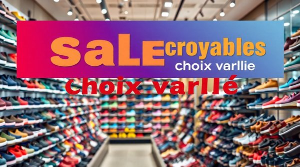 Le site de chaussures avec des remises incroyables et choix varié